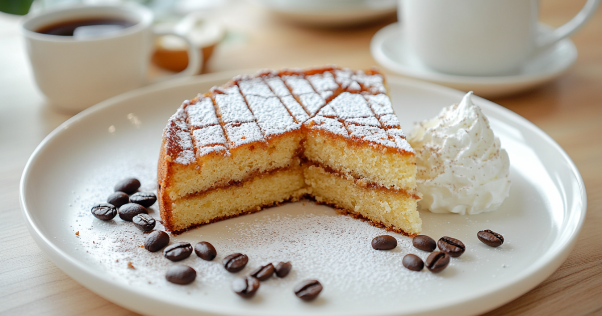 Gâteau au café avec mélange à gâteau