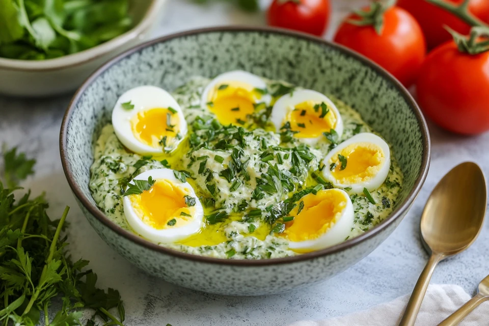 sauce gribiche aux œufs durs