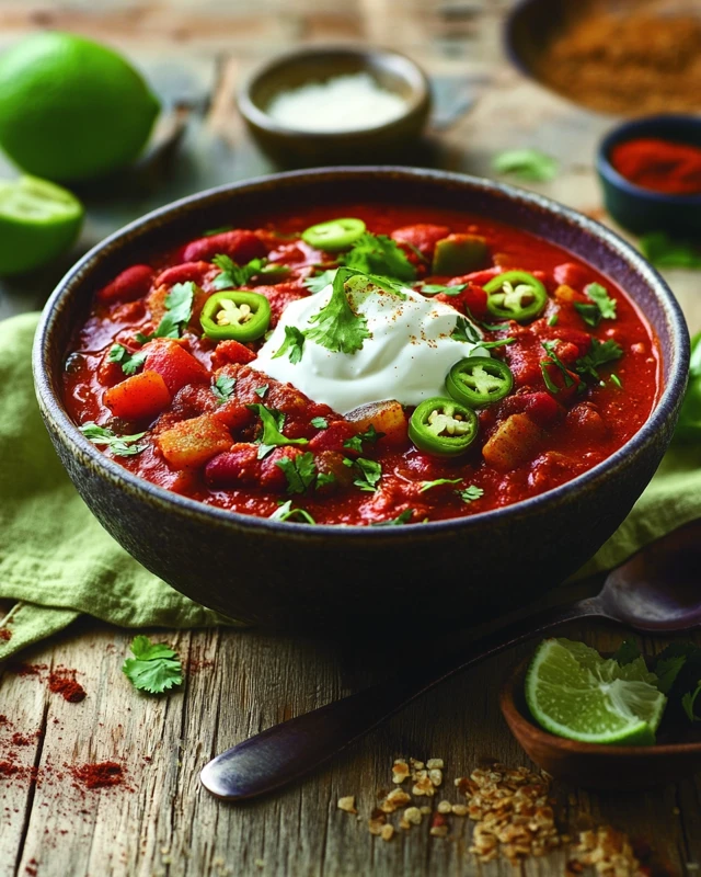 Chili con carne traditionnel 
