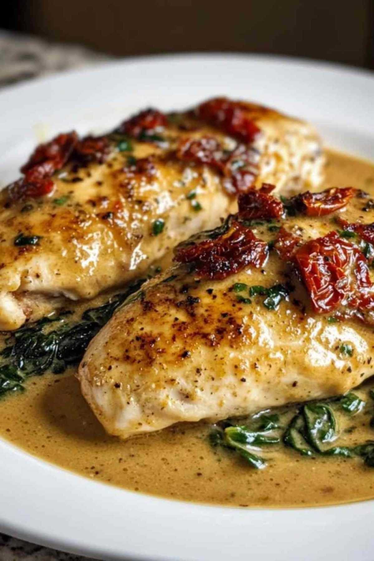 Ingrédients pour la recette de poulet à la toscane