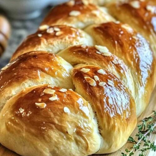 Étapes de tressage du Pain de Pâques Italien