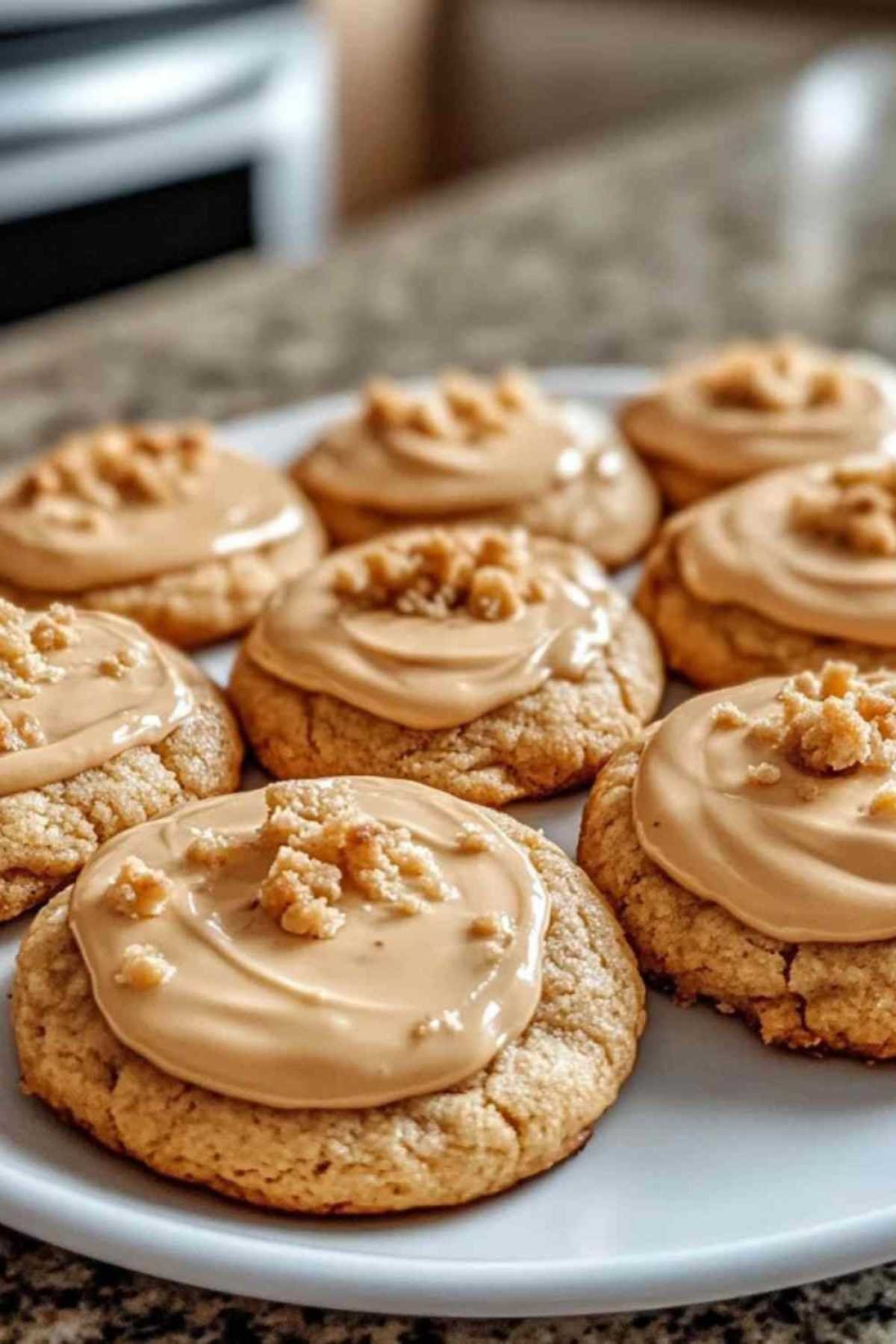Préparation du glaçage au beurre noisette pour cookies aux carottes