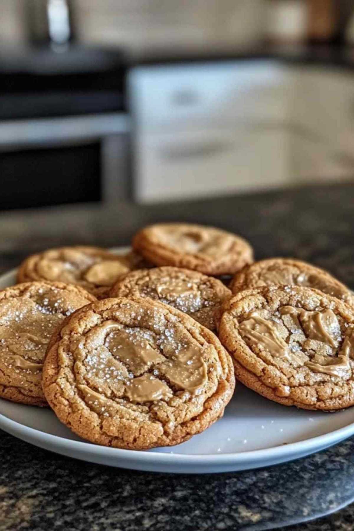 Préparation de la pâte à cookies au beurre de cacahuète