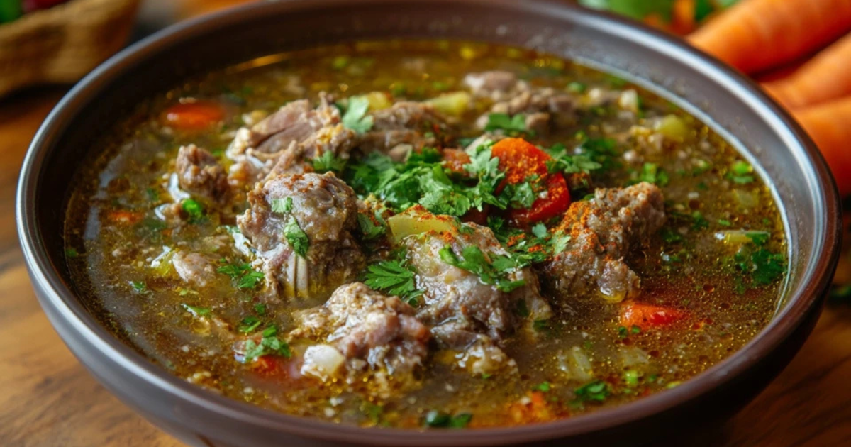 Chorba frik : Savourez cette délicieuse soupe algérienne