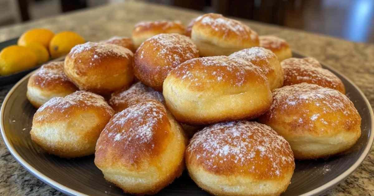 Préparation de la pâte à beignets avec ajout de zestes d’agrumes