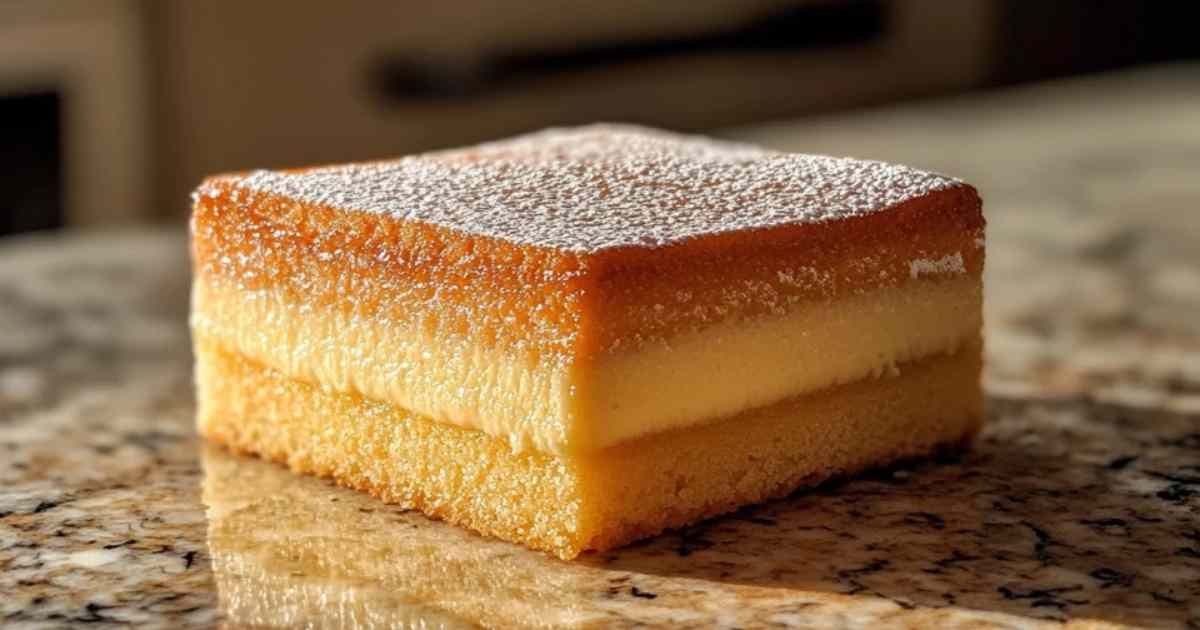 Préparation de la pâte du gâteau magique
