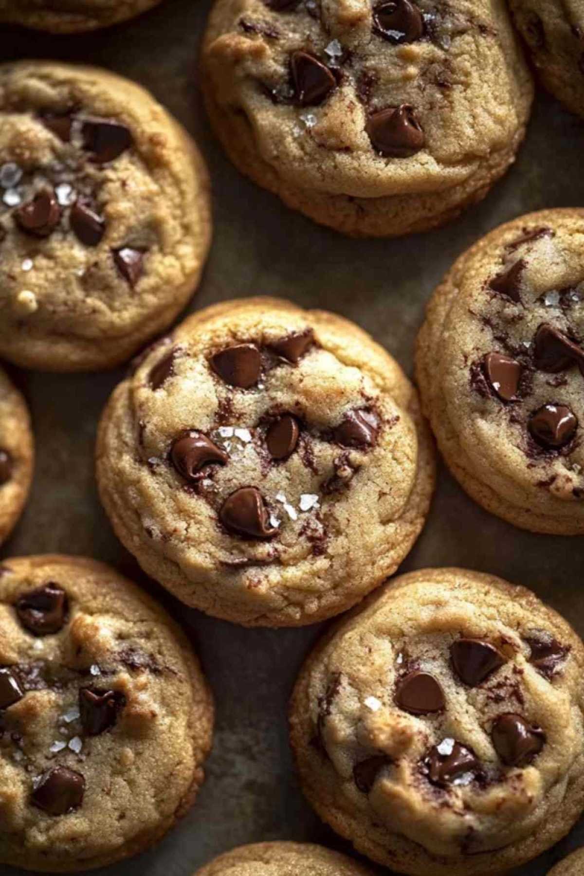 Préparation de la pâte à cookies aux pépites de chocolat