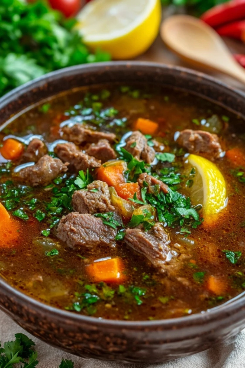 Chorba frik : Savourez cette délicieuse soupe algérienne