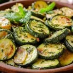 sauté de courgettes à faible teneur en glucides