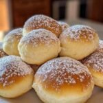 Pâte à beignets maison en préparation
