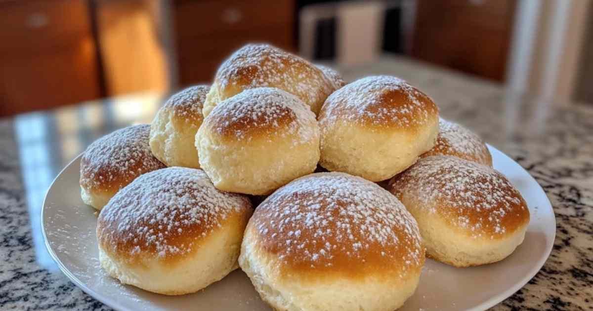 Pâte à beignets maison en préparation