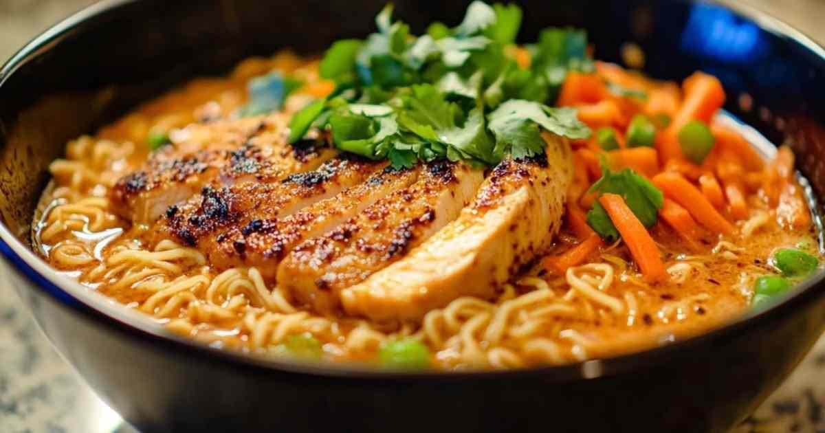 Préparation du bouillon crémeux à l’ail pour ramen