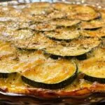 Gratin de courgettes au parmesan doré et croustillant