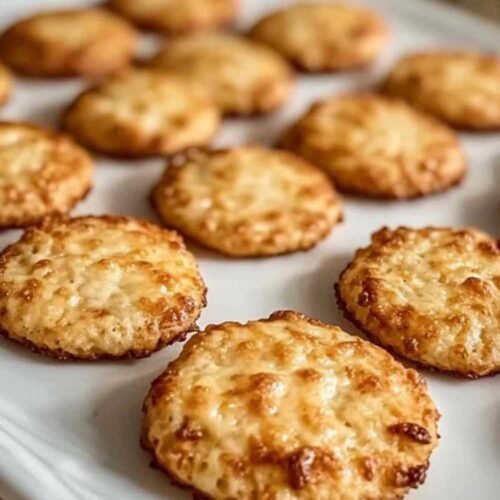 Cookies salés aux lardons et comté servis à l’apéritif