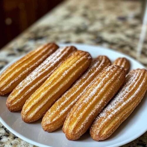 Churros avec sauce au chocolat