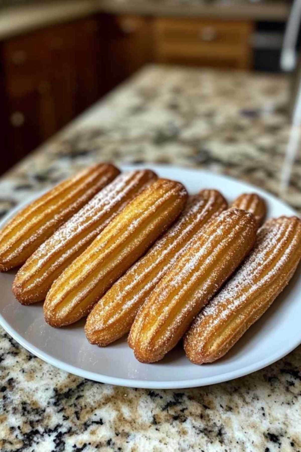 Churros avec sauce au chocolat